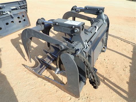 skid steer root grapples manufacturer|2022 bobcat root grapple.